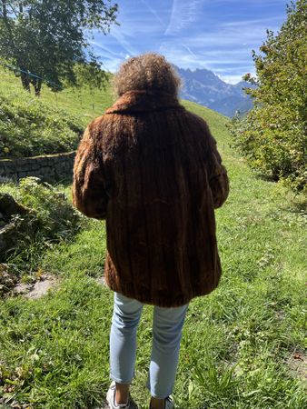 Manteau de vison