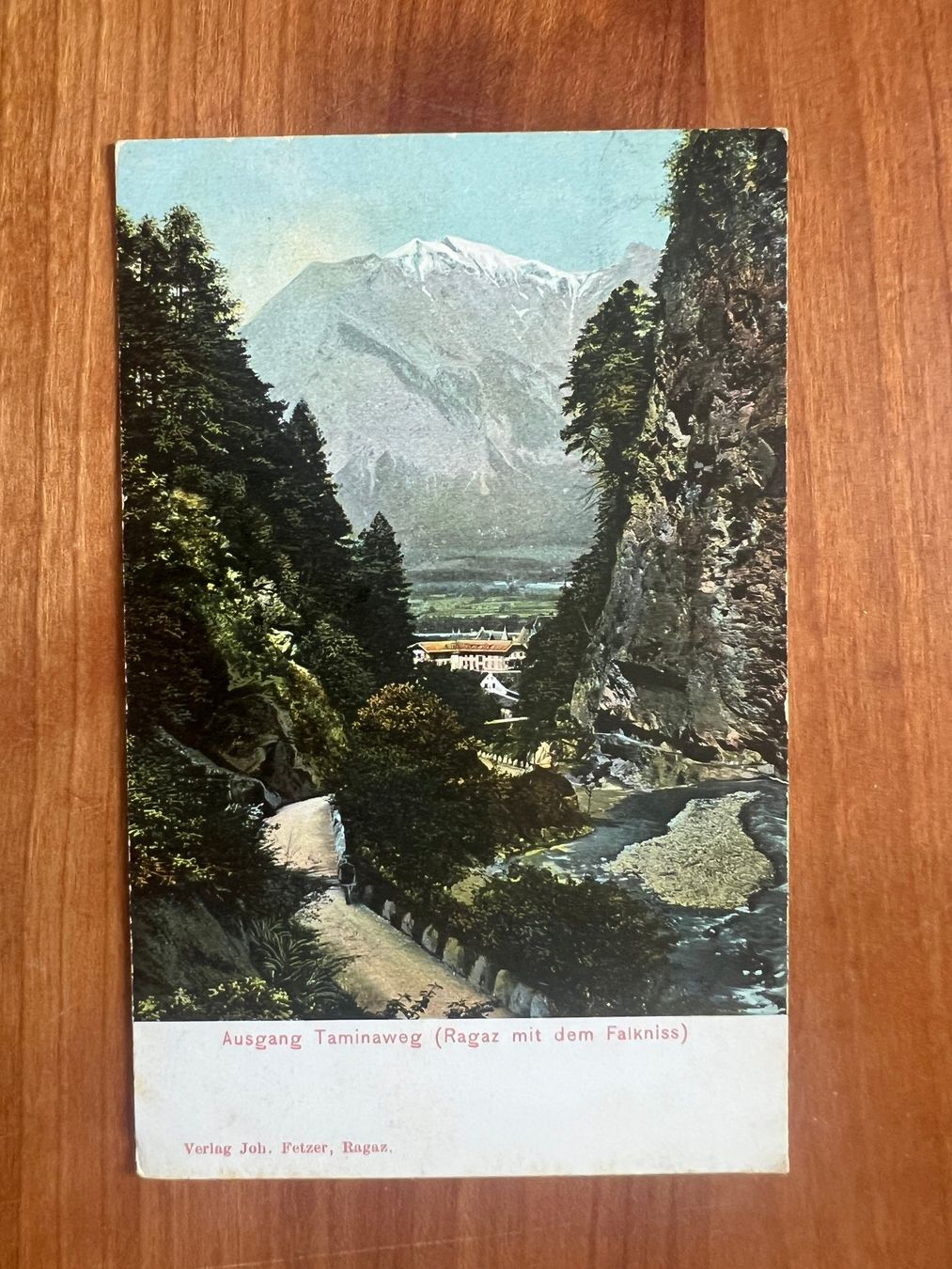 Ansichtskarten: AK   1907 Ragaz   (G3068) – Gebraucht aus Hinwil von Sidi4