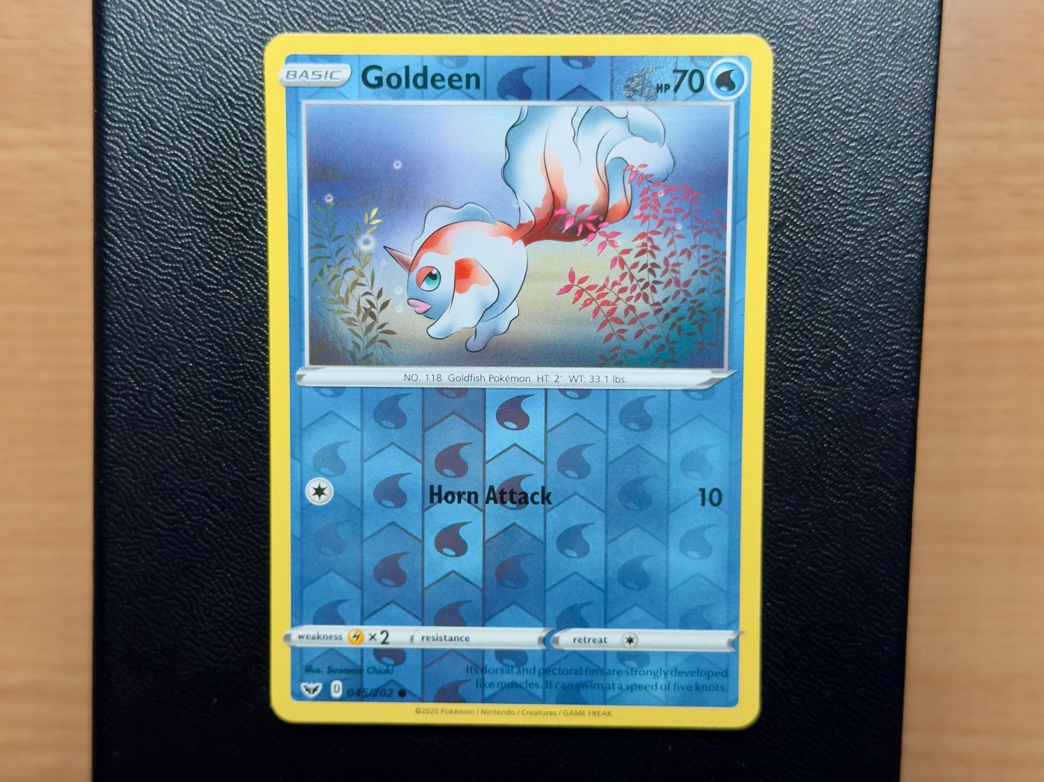 Pokémon Carte collezionabili: Goldeen Reverse (045/202)- Sword and Shield - SSH EN SwSh – Usato da Chézard-St-Martin venduto da Kro_Cards
