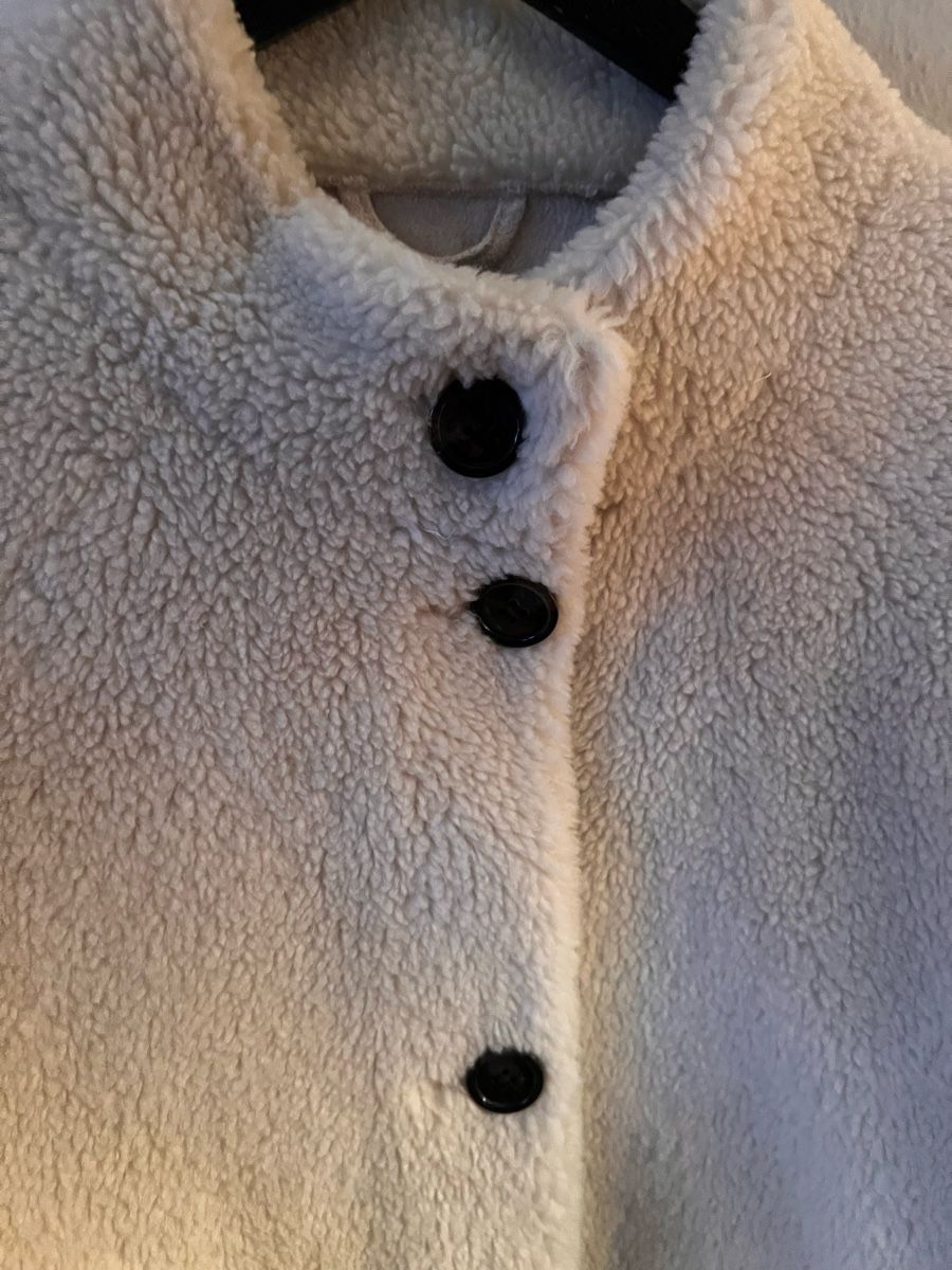 Marella Giacche: Teddyjacke Marella, Gr. 38, ecru – Usato da Solothurn venduto da Brini06 1