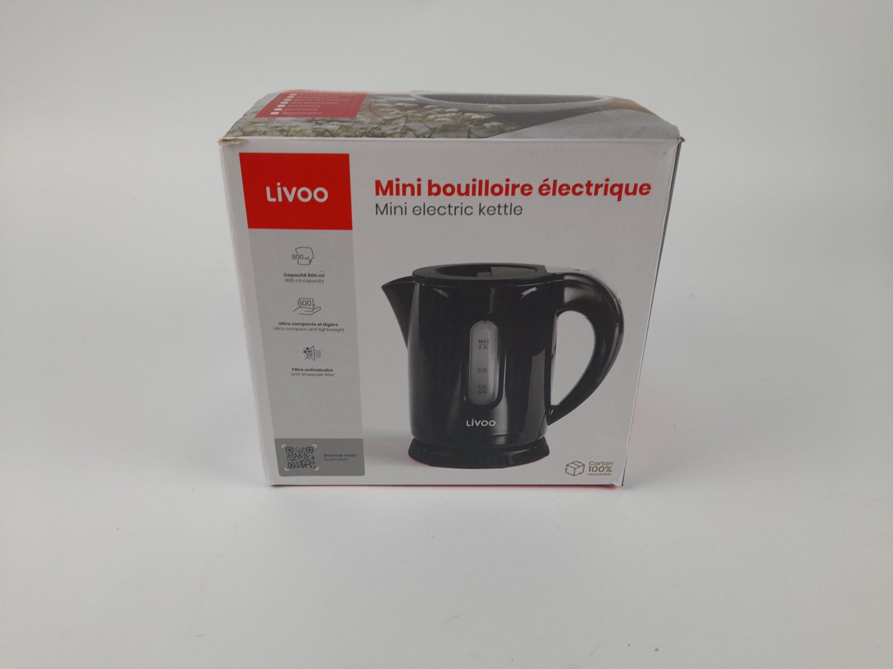 Bollitori: LIVOO Mini electric kettle – Nuovo (secondo la descrizione) da Liebefeld venduto da Restwert_Liebefeld