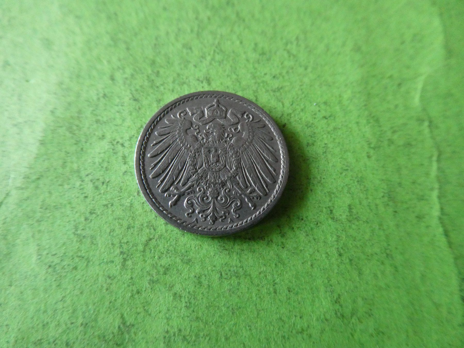 Tutti le monete: Dt. Reich 1914 A,  5 Pfennig – Usato da Hinterforst venduto da Rohusri 1