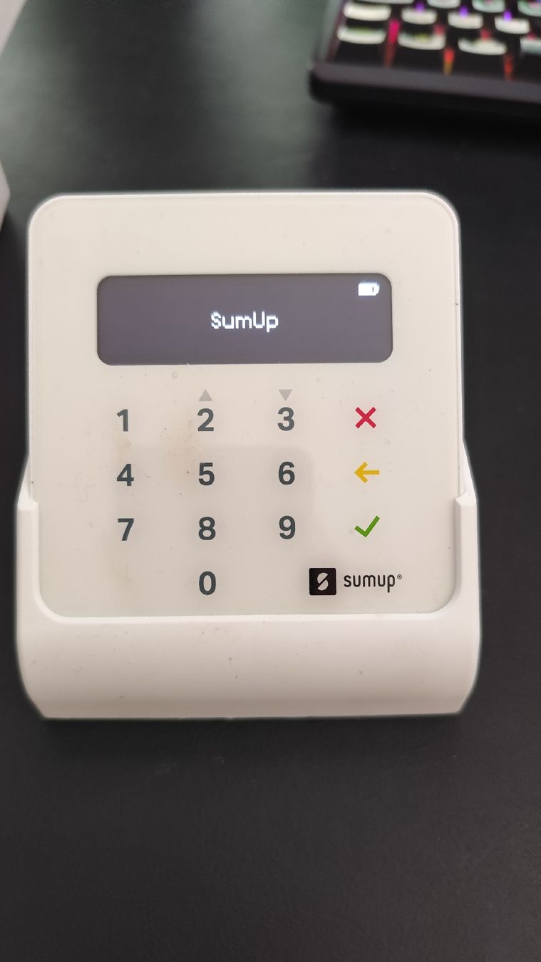 Sumup Registratore di cassa: sumup  kartenterminal inklusive ladestation – Nuovo (secondo la descrizione) da Menzingen venduto da X_Steppenwolf02