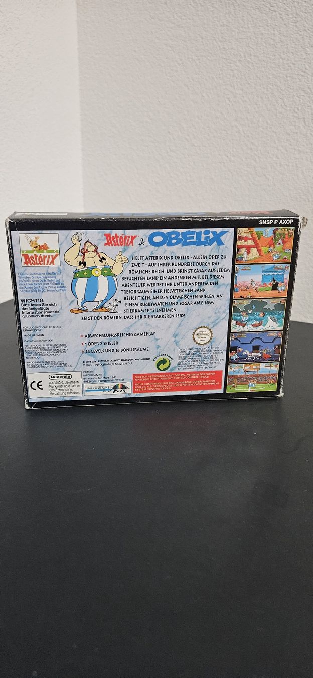 Nintendo Giochi: SNES - Asterix & Obelix – Usato da Corin-de-la-Crête venduto da Manu2021 1
