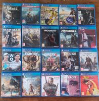 Lot de 21 jeux PS4 - Divers titres en occasion bon état