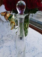 Elegante Kristallkaraffe mit Herz, Rosenthal Studio Linie