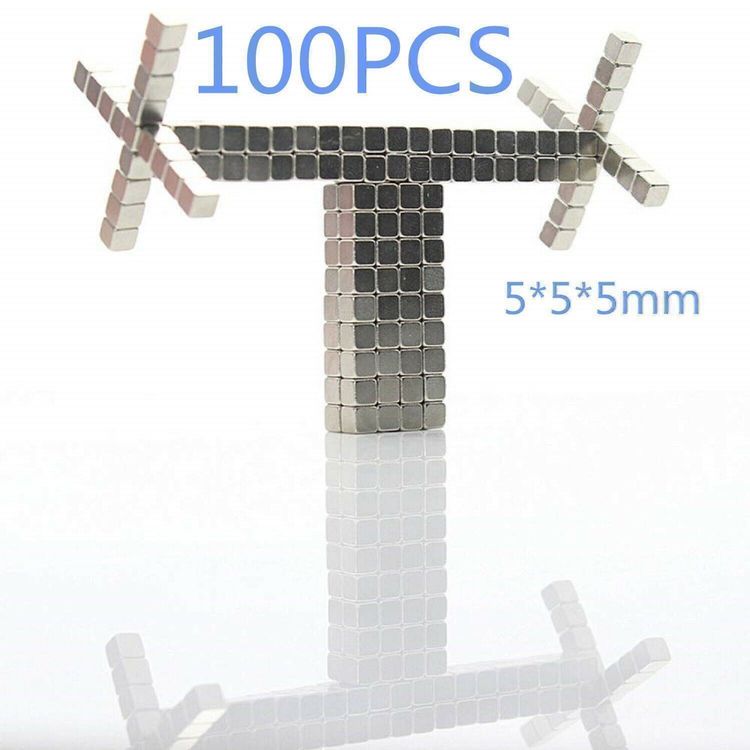 ANSUN Neodym Magnete – 30 Stück, Super Stark, Viereckig (20x10x3 Mm) – Für DIY, Büro, Werkstatt, Kühlschrank