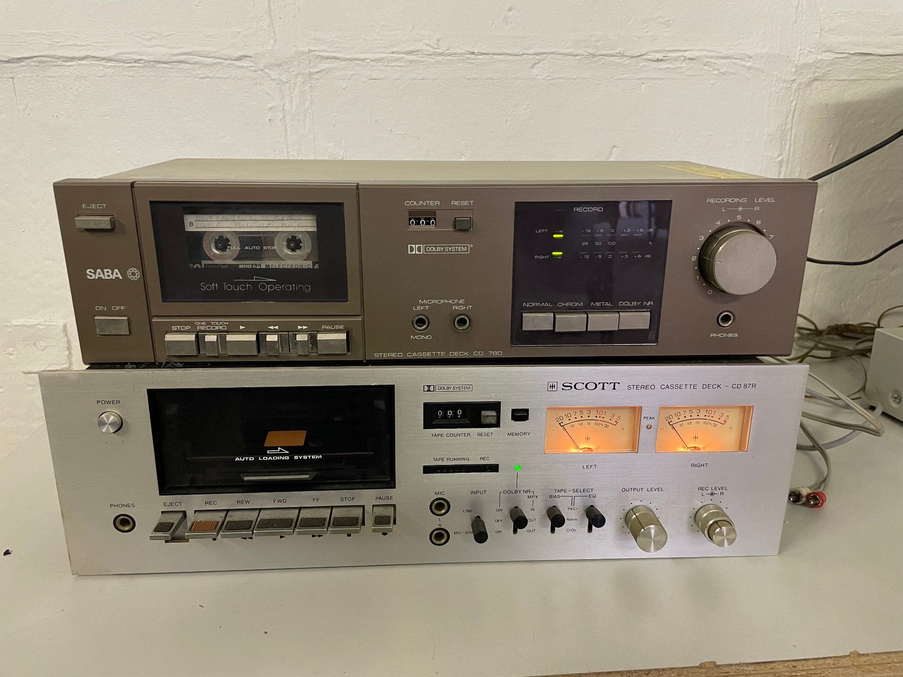 Enregistreurs: 2 tape deck défect – Défectueux à La Croix (Lutry) par netrajet