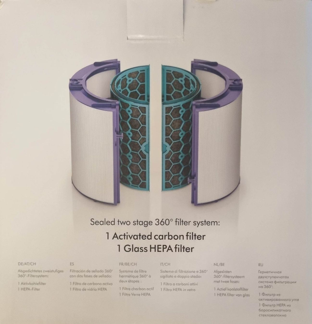 Dyson Ventilazione: 360° Glass HEPA+Carbon Luftreiniger Filter – Nuovo (secondo la descrizione) da Frauenfeld venduto da Fuda13