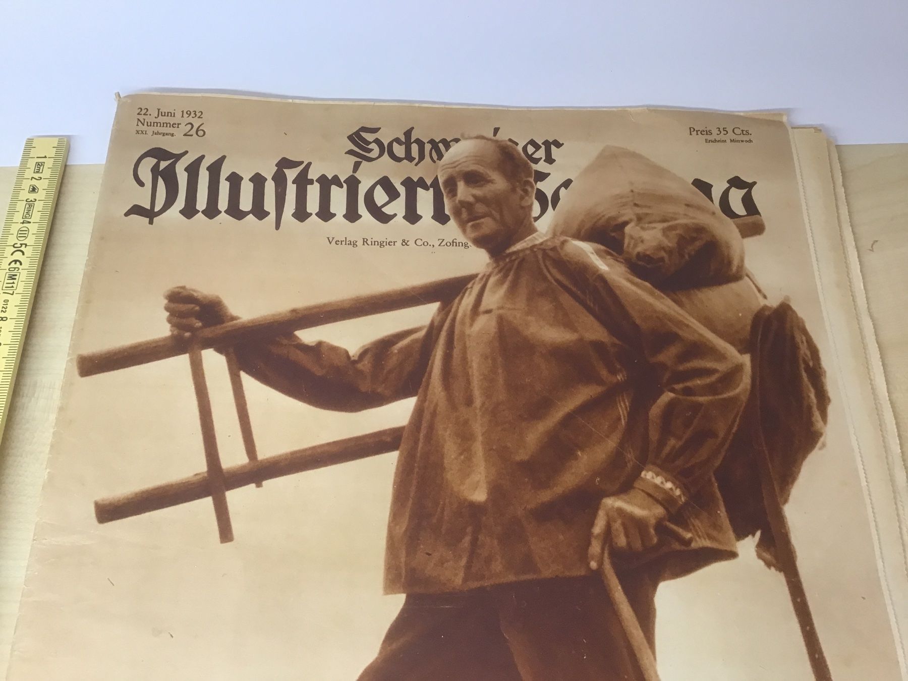 Riviste & Magazine: Schweizer Illustrierte, 22. Juni 1932, Ostschweiz – Usato da Männedorf venduto da Spezial-Modelle 1