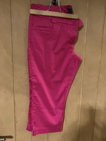 Pantalon d'été rose vif, taille 42, super!