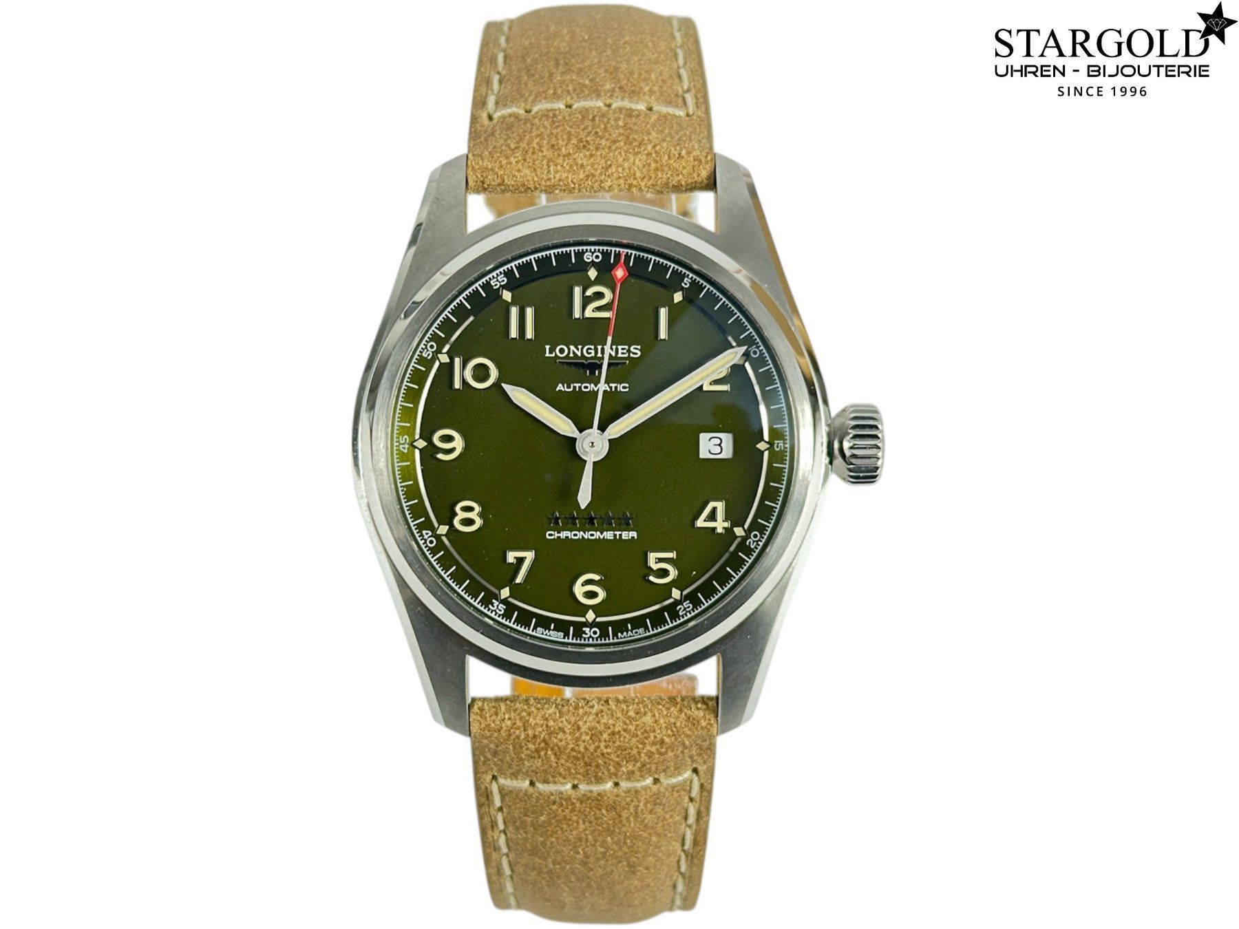 Longines Orologi: Longines Spirit - L3.810.4.03.2 – Usato da Zürich venduto da Stargold-Uhren