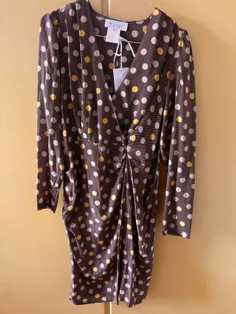Neues Seidenkleid Paul & Joe, Gr. 38, tailiiert, 100% Seide