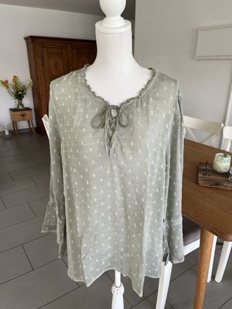 Nile Bluse salbei Gr. XL