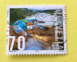 Nr.1071 Eisvogel  GESTEMPELT 2002 