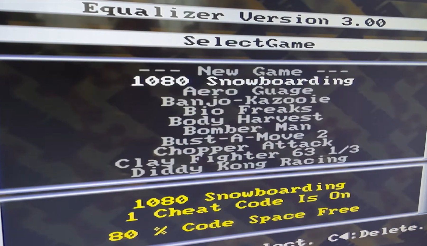 Spiele: Nintendo N64 Equalizer Cheat Code Cartridge PAL – Gebraucht aus Rain von Rou_z26r 4