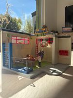 Playmobil Turnhalle mit Kletterwand und Figuren