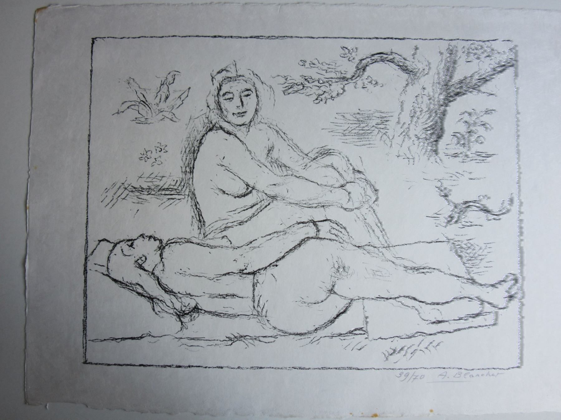 Arts picturaux & lithographies: BLANCHET ALEXANDRE  LITHOGRAPHIE – D'occasion à Gersau par grafik-kunst