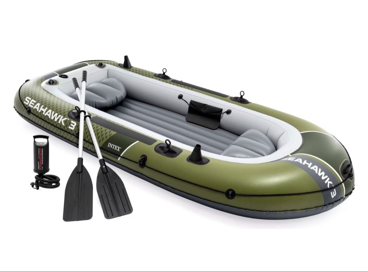 Boote: Intex Seahawk 3 Schlauchboot – Gebraucht aus St. Gallen von maronimania