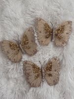 Glänzende Schmetterlinge als Weihnachtsbaumschmuck | NEU!