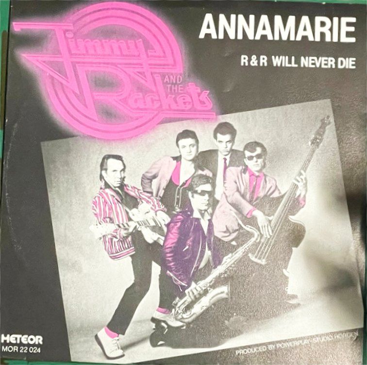 Dischi in vinile: CH-Single: JIMMY and THE RACKETS - Annamarie – Usato da Frenkendorf venduto da Yard-Sale-2000 1