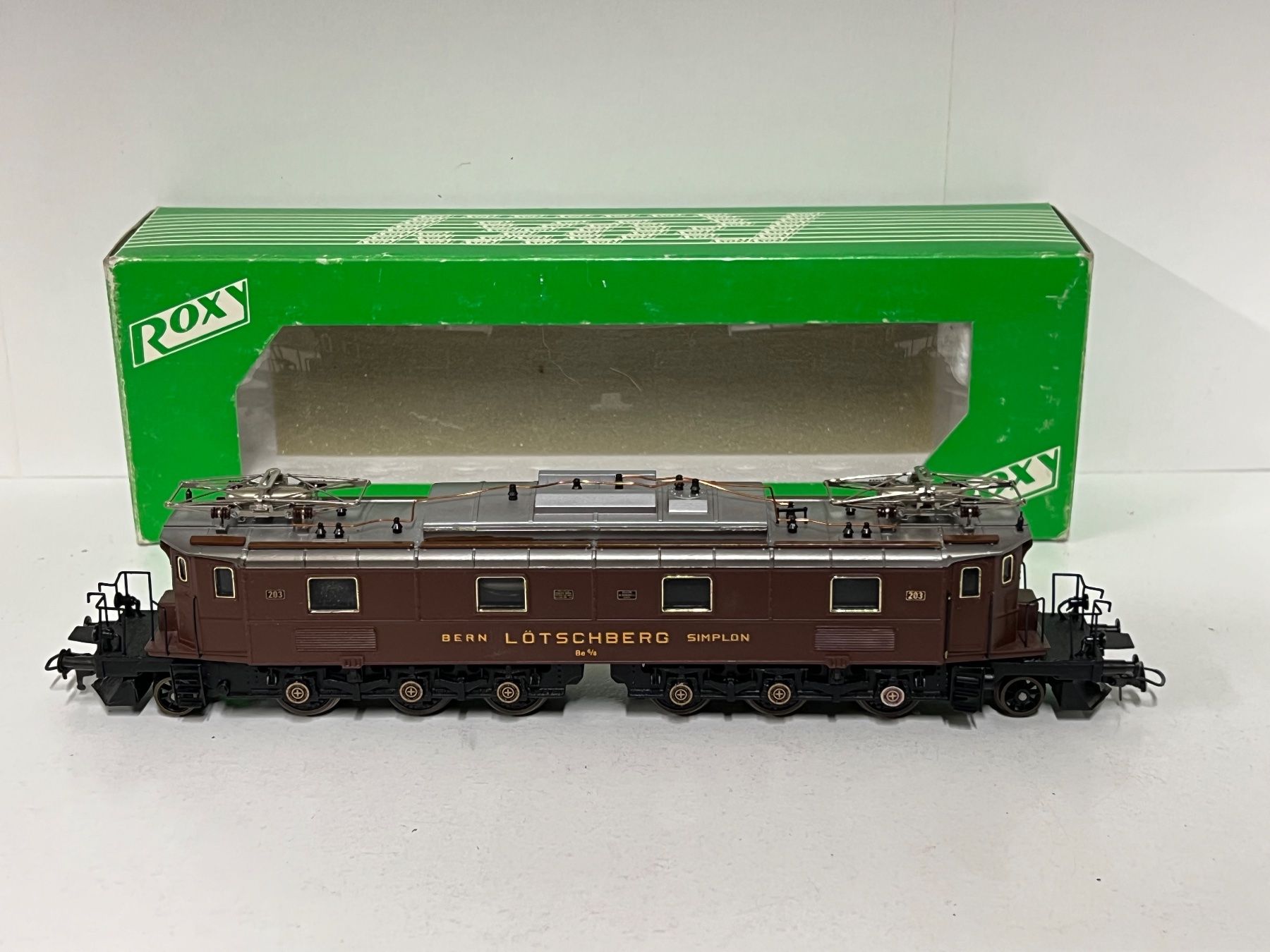 Modelleisenbahnen: ROXY B.L.S. BREDA No 203  Be 6/8  H0 DC Analog – Gebraucht aus Neuenhof von ludovicco