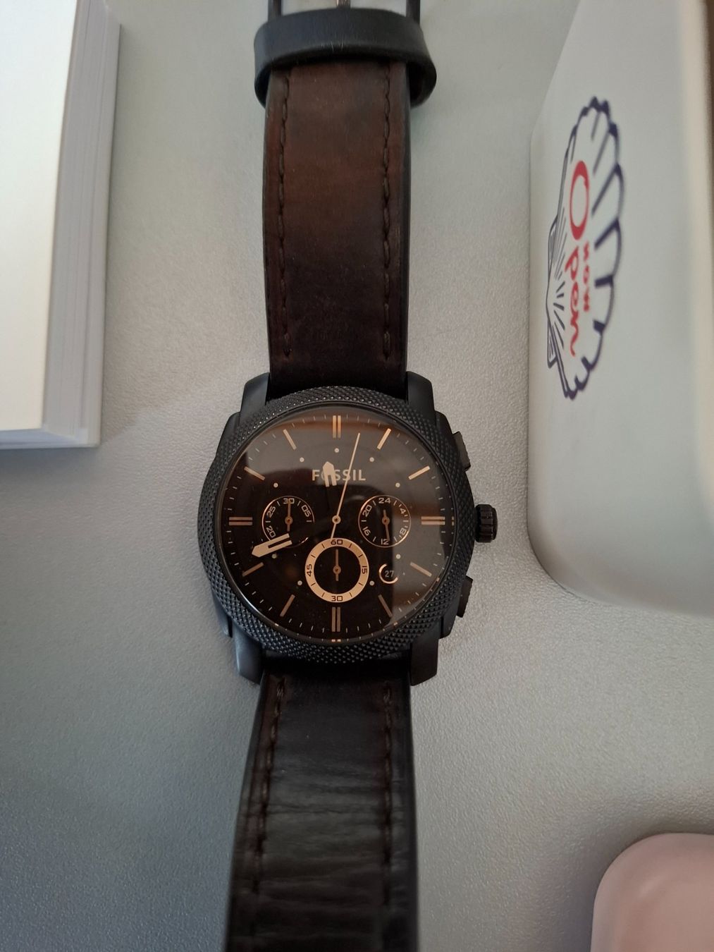 Fossil Fs4656 Fossil Herren Chronograph Quarz Uhr Leder Fossil Uhr