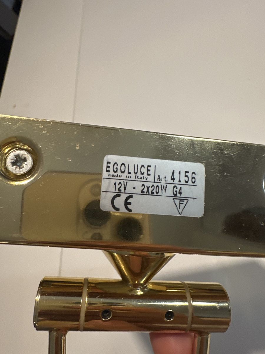 Lampade: Egoluce Ikon 4156 couleur Or – Usato da Vevey venduto da vir_t27l 2