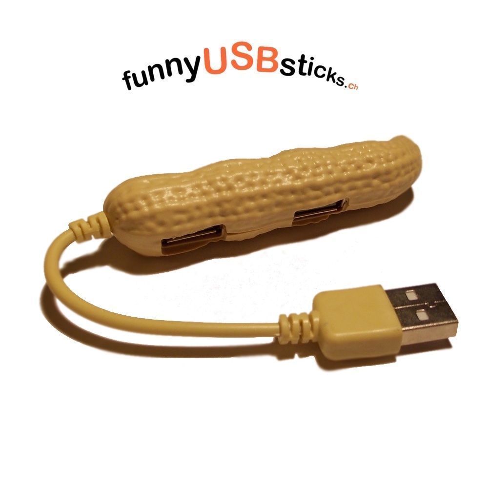 Hubs & Switches: USB-Hub Erdnuss – Neu und originalverpackt aus Volketswil von salander90