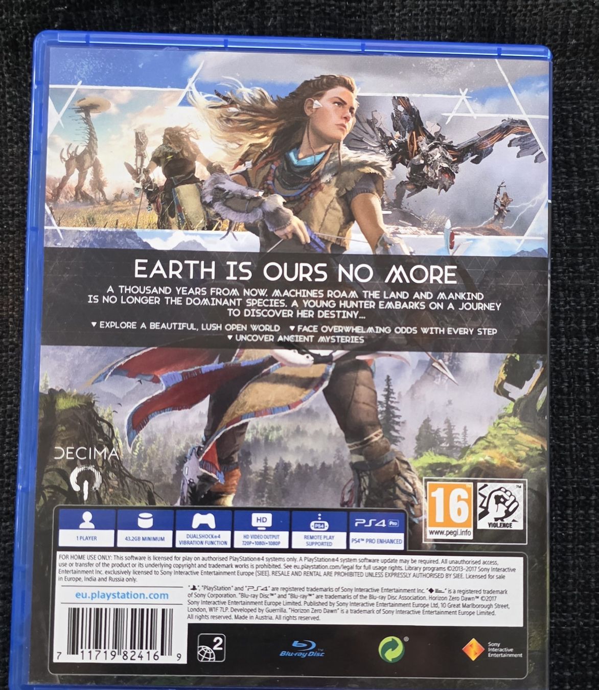 Sony Spiele: Horizon Zero Dawn PS4 – Gebraucht aus Lausanne von qoqyan 1