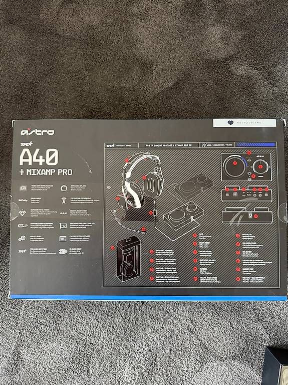 Cuffie: Cuffie Gaming Astro A40 TR + mixamp pro - PS5 e PC – Usato da Cugnasco venduto da pbe_5vfr 1