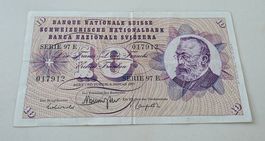 Suisse 10 Fr  06.01.1977 Serie 97 E