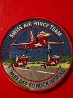 Swiss Air Force Team Patch - Top Zustand, !luftwaffe