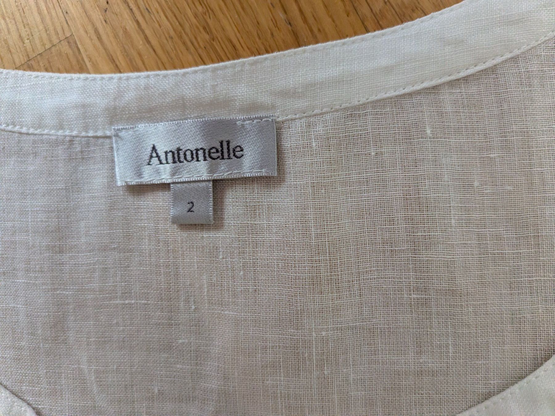 Camicette: Leinenbluse von Antonelle Gr. 2 (38) – Nuovo (secondo la descrizione) da Russikon venduto da yoyo1808 1