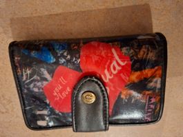 Desigual Portemonnaie bunt bedruckt Damen guter Zustand