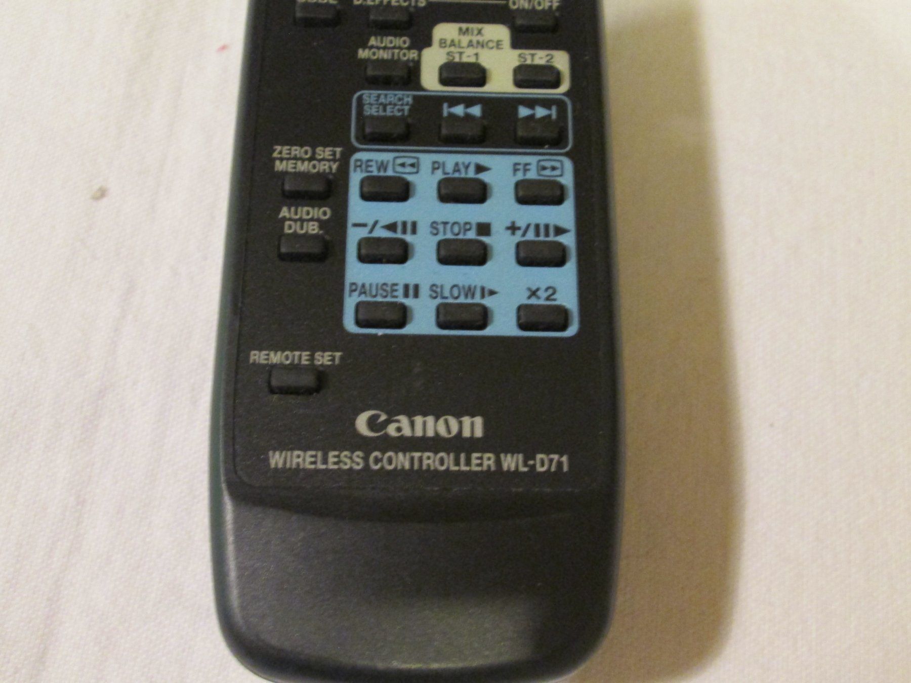 Canon Telecomandi: Télécommande Canon WL-D71 Occasion (62) – Usato da La Chaux-de-Fonds venduto da Marteaux 1