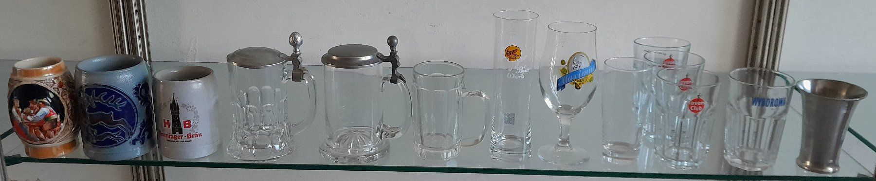 Verres: Bier - Humpen - Gläser - Flaschen – D'occasion à Liesberg par Ragged 3