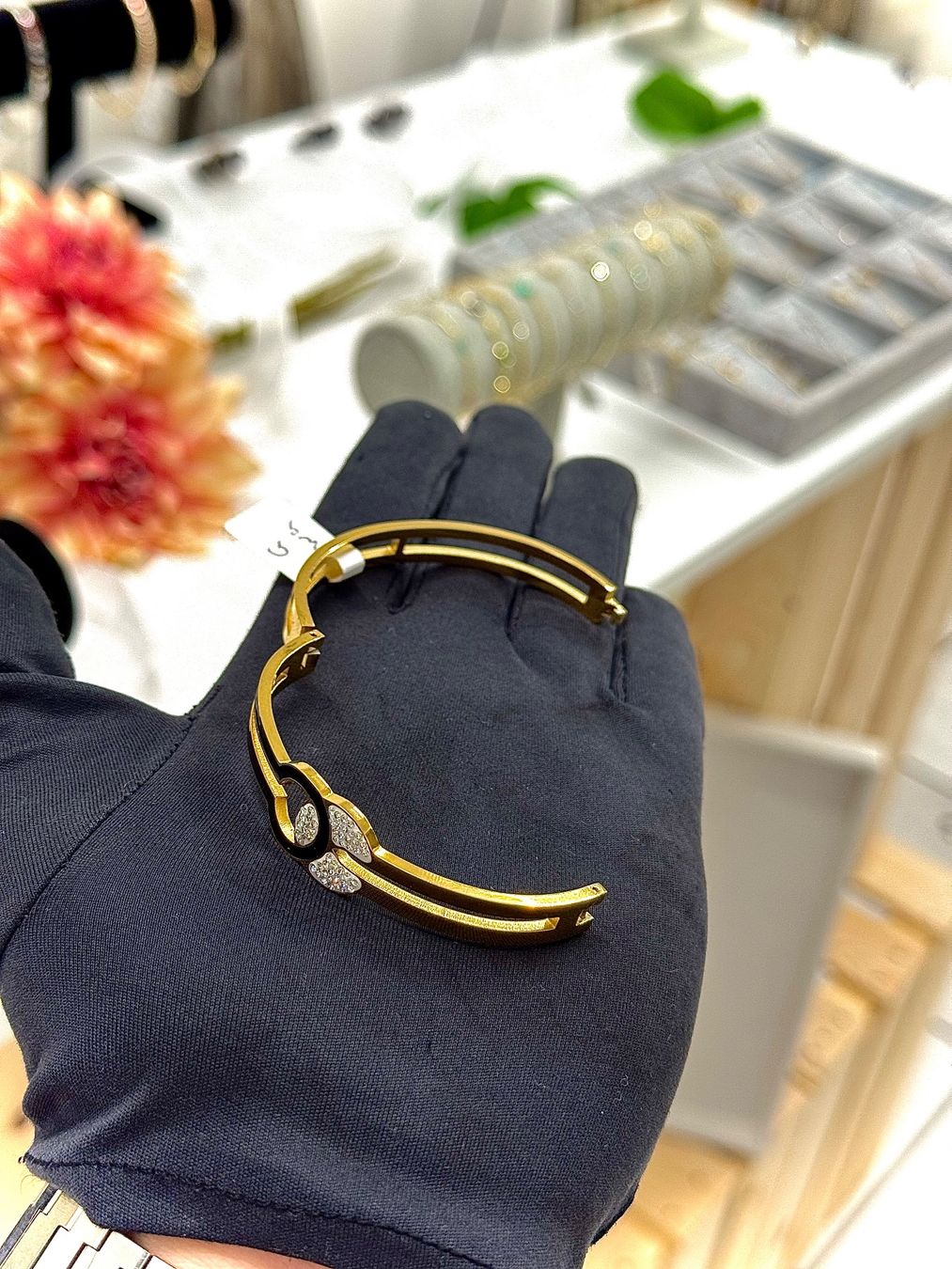 Bracciali & Braccialetti: Elegantes Armreif Goldfarben – Nuovo e nell'imballaggio originale da Grenchen venduto da JAP_Jewellery 1
