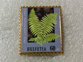 Ansteckpin 133: Pro Juventute Briefmarke Helvetia