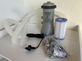 Filterpumpe Intex C1000 mit Zubehör, neu