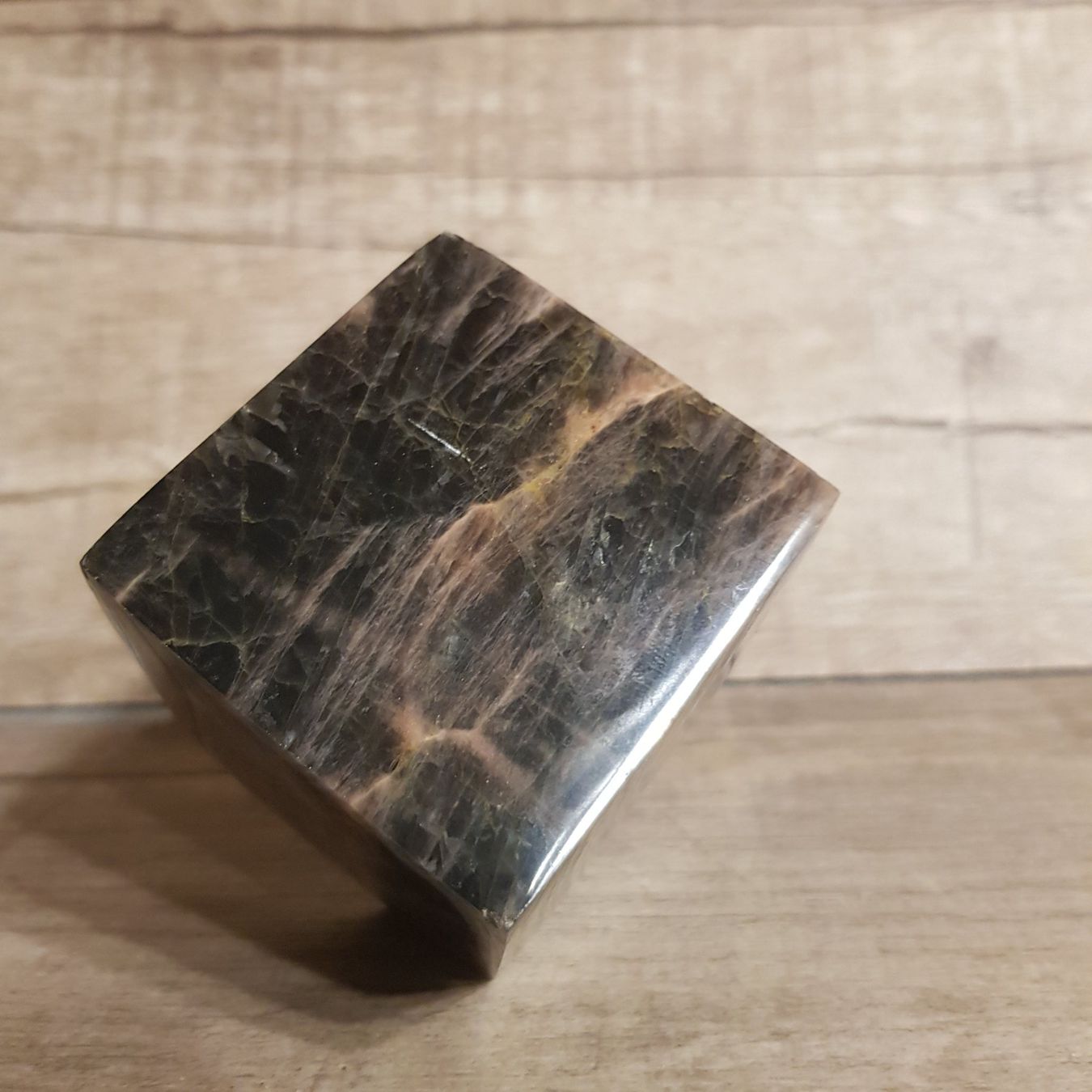 Minerali & Pietre curative: Mondstein Cube Würfel  Nr 222 – Nuovo (secondo la descrizione) da Schwanden-Brienz venduto da Testudo06 2