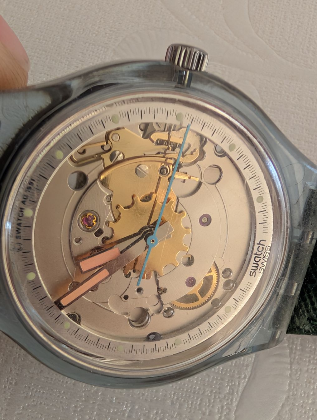 Swatch Orologi: Swatch SAB100 Black Motion Automatic – Usato da Roggwil BE venduto da FCM1974 8