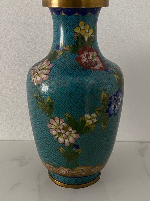 Vasi & Recipienti: Beautiful Ancient Cloisonne Enamel Vase – Usato da Morges venduto da Audemars07 7