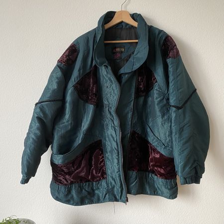 Winterjacke Vintage oversized Gr. M