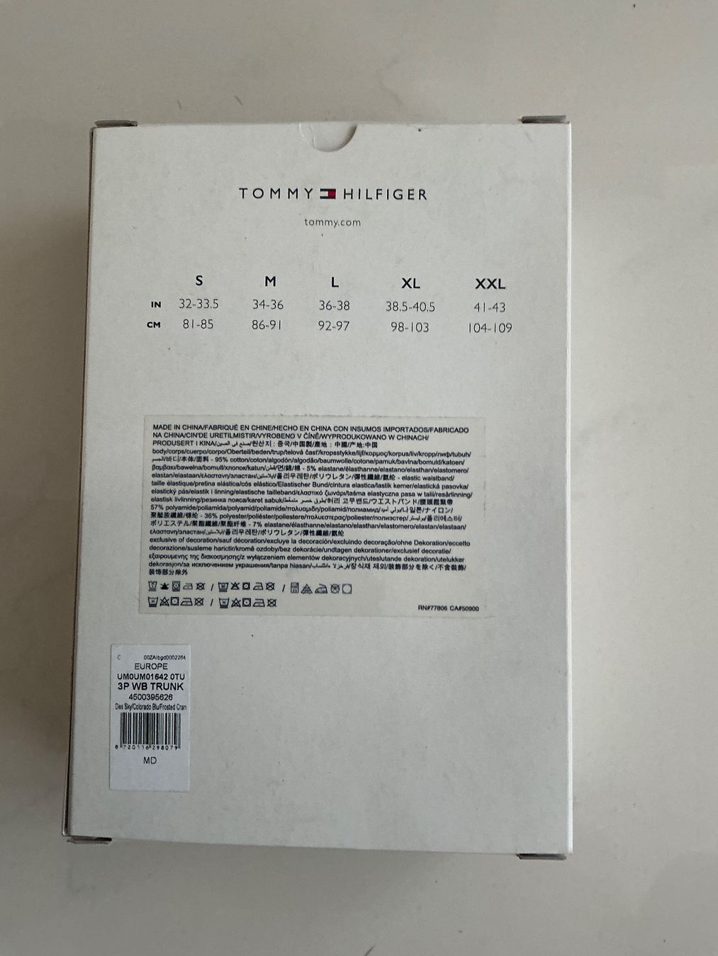 Tommy Hilfiger Biancheria intima: 3 Boxershorts Thommy Hilfiger Gr.M – Nuovo e nell'imballaggio originale da Biel-Benken BL venduto da Sahra1 1