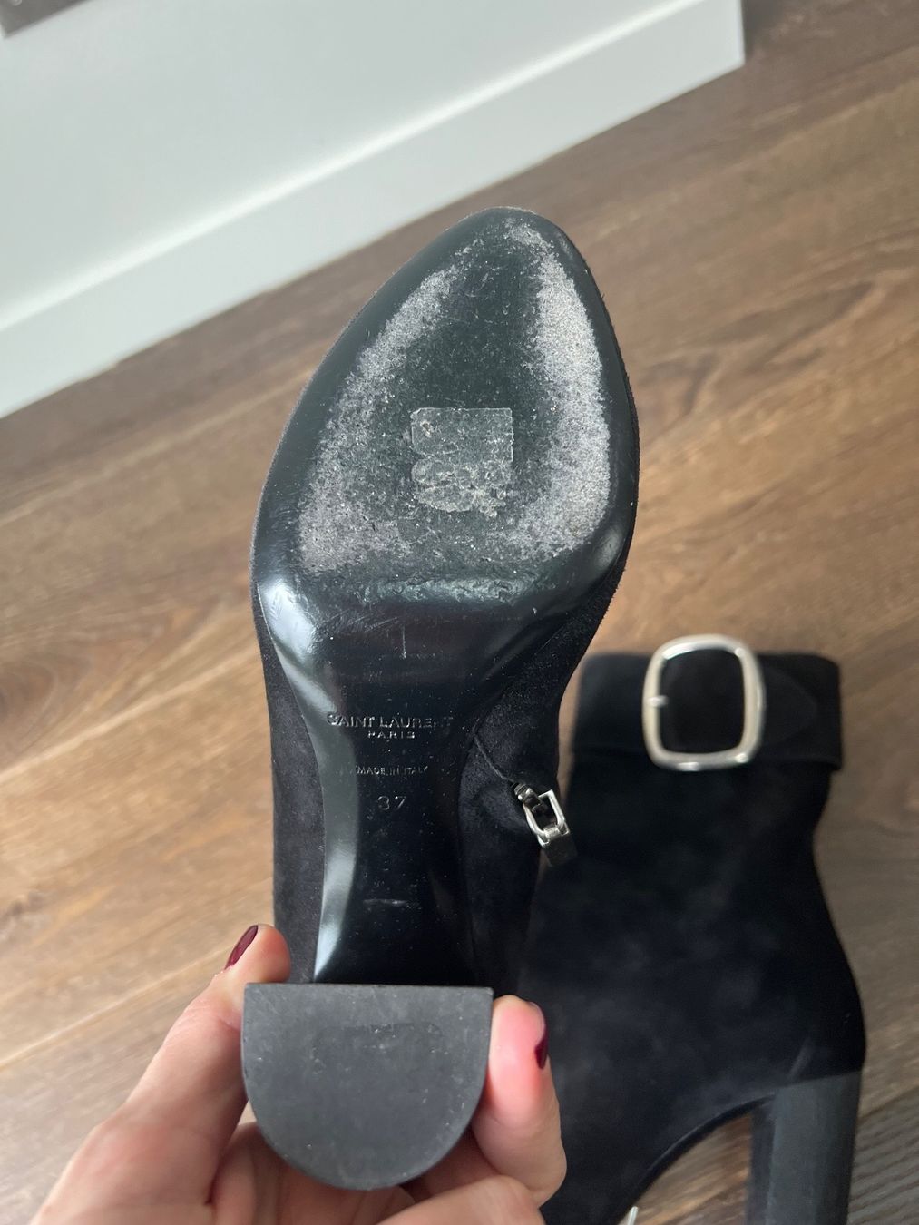 Damenschuhe: Bottines Saint Laurent en daim – Gebraucht aus Chambésy von sar_7bnd 2