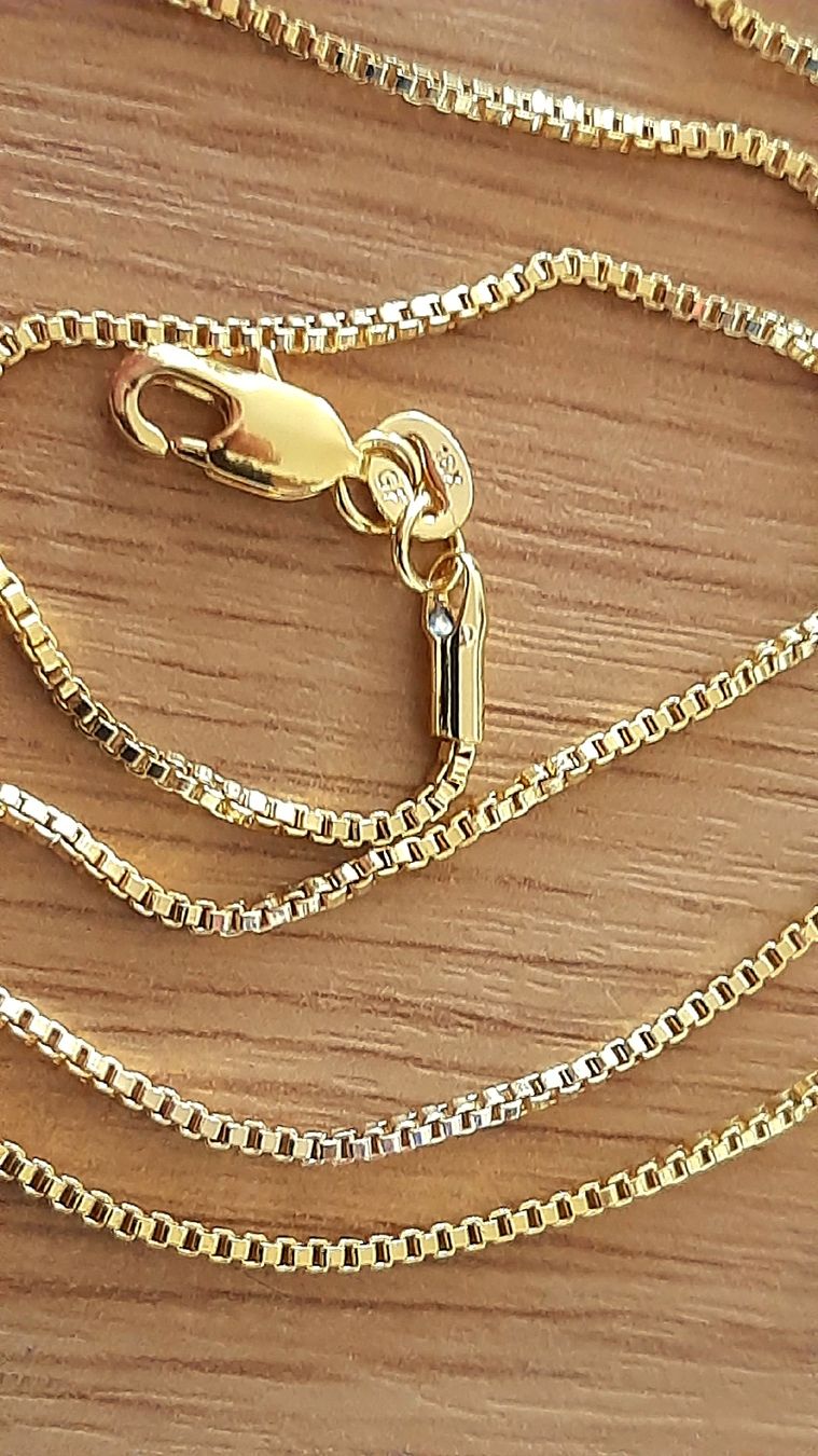 Ketten: Chaînette plaqué or 18k – Neu und originalverpackt aus St-Imier von supernova21 3