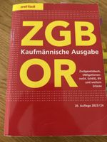 ZGB OR Kaufmännische Ausgabe 20. Auflage 2023/24