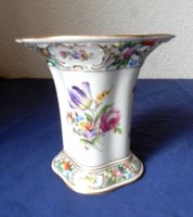 Dresden, Porzellan Vase - Trompeten- Trichtervase, sehr gut
