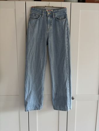 HNST Jeans, high rise loose „Isolde“, W 27/ L 30